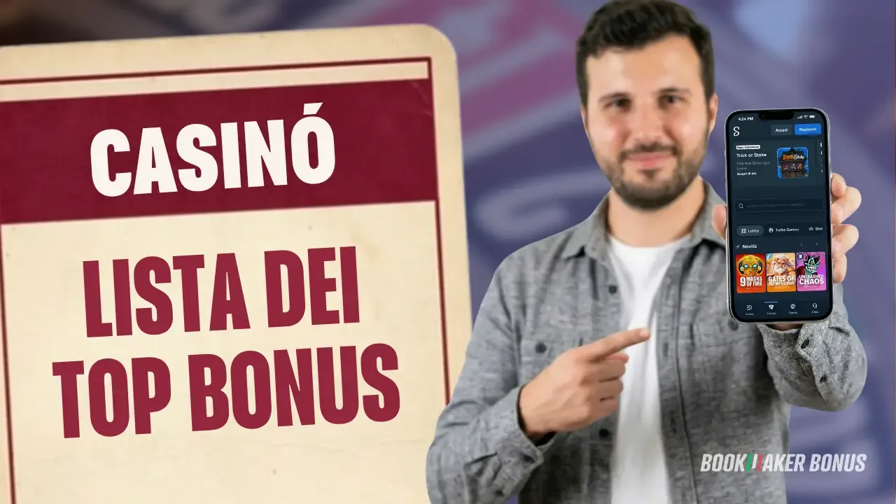 Anteprima lista di tutti i migliori bonus casino adm