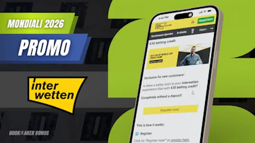 Anteprima nuovo bonus benvenuto senza deposito interwetten