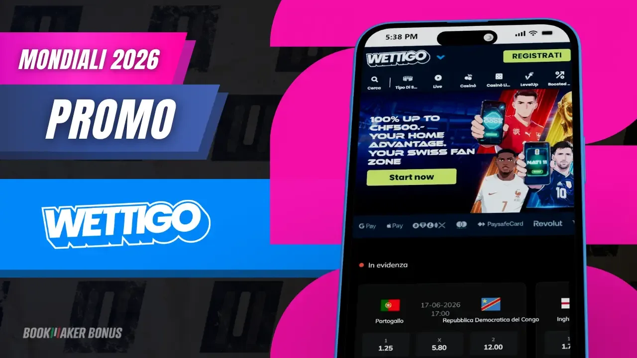 Anteprima nuovo bonus wettigo per i mondiali 2026