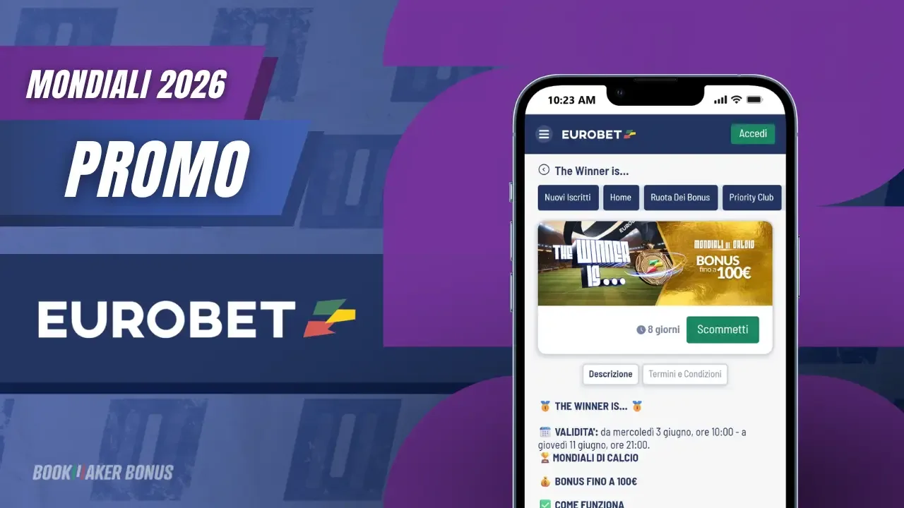 Anteprima promozione eurobet the winner is mondiali 2026