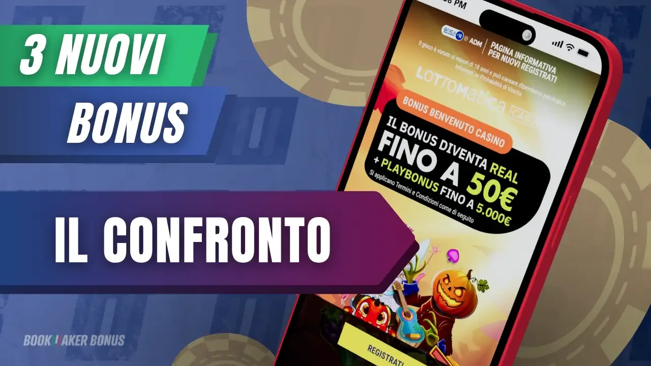 Articolo 3 nuovi bonus casino a confronto
