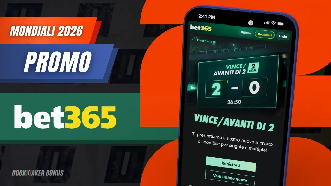 Bet365 svizzera vince avanti di 2 promozione mondiali