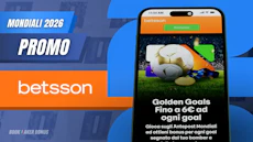 Bonus golden goals betsson sui mondiali 2026