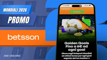 Bonus golden goals betsson sui mondiali 2026