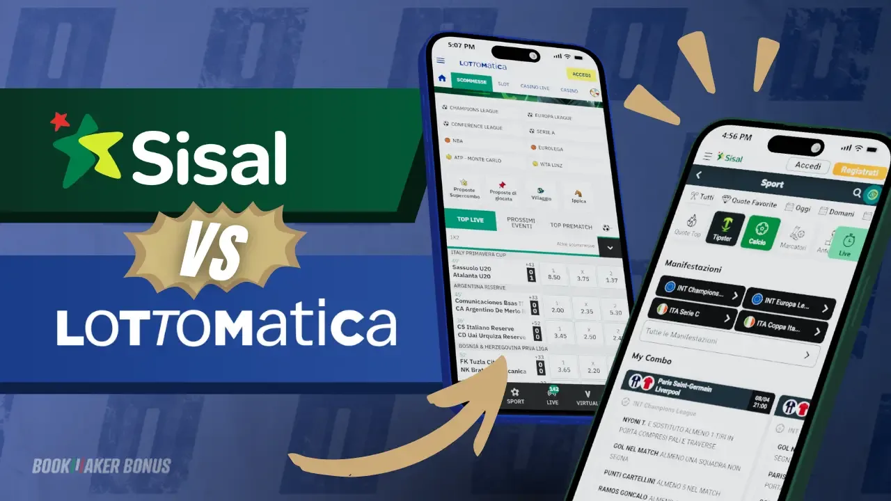 Confronto completo siti scommesse lottomatica e sisal