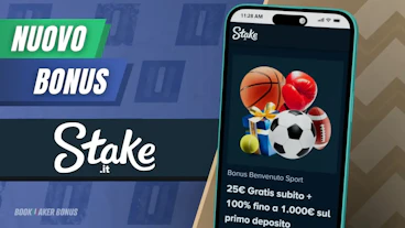 Copertina nuovo bonus senza deposito 25 euro stake