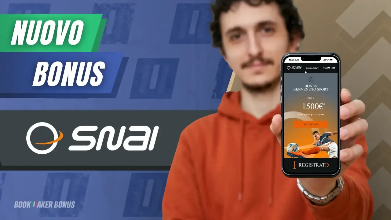 Nuovo bonus benvenuto scommesse snai tutti i dettagli