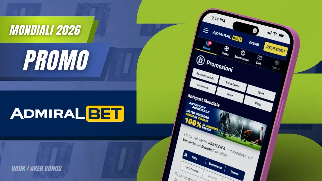 Promozione bonus mondiali admiralbet antepost mondiale