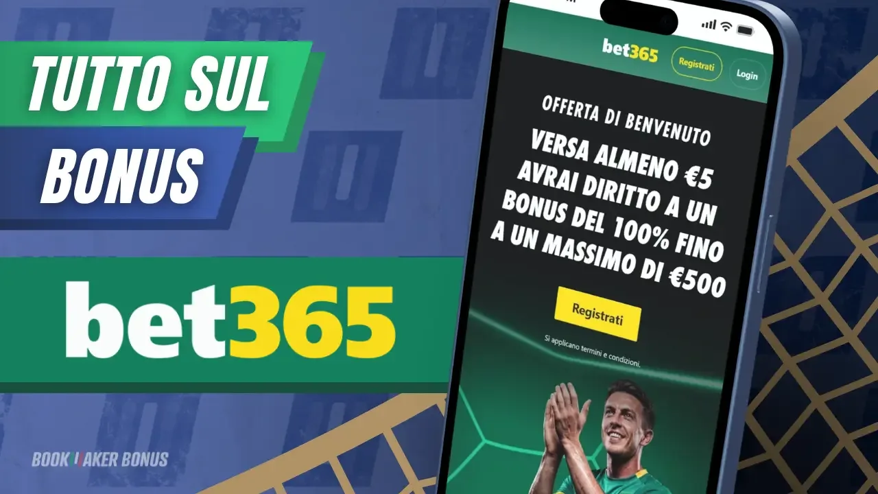 Spiegazione bonus benvenuto sport bet365