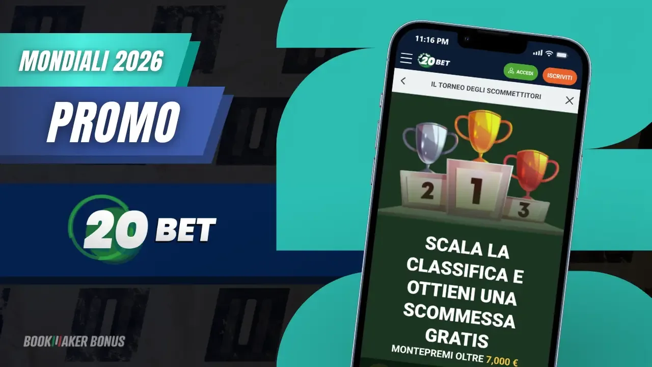 Torneo degli scommettitori 20bet speciale mondiali 2026