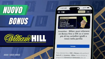 William hill occhio ai cartellini Juventus Milan