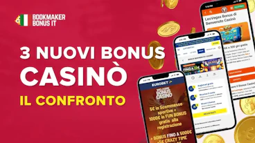 Copertina articolo 3 nuovi bonus casino