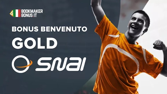 Copertina articolo bonus benvenuto snai gold