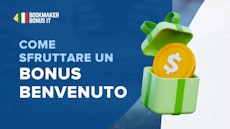 Copertina articolo come sfruttare un bonus benvenuto
