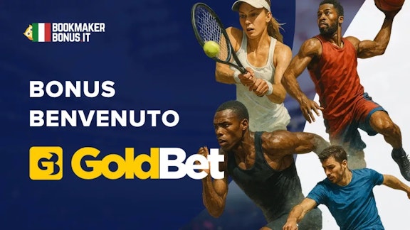 Copertina articolo nuovo bonus benvenuto goldbet