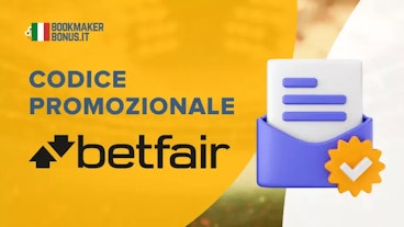 Copertina codice promozionale betfair