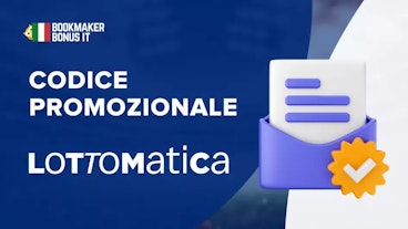 Copertina codice promozionale lottomatica