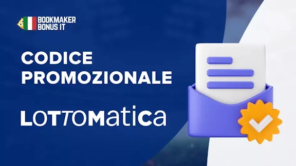 Copertina codice promozionale lottomatica