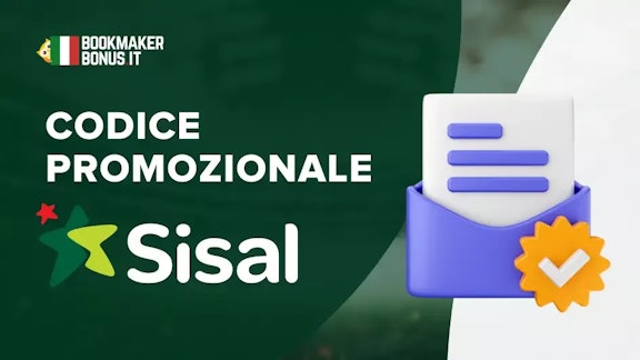 Copertina codice promozionale sisal