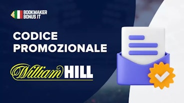 Copertina codice promozionale william hill