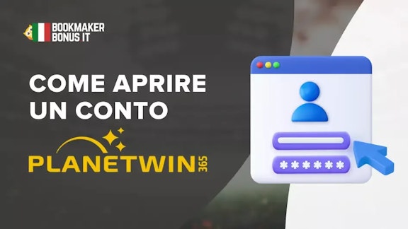 Copertina come aprire un conto planetwin365