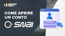 Copertina come aprire un conto snai