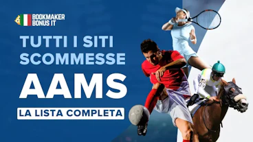 Copertina di siti di scommesse AAMS