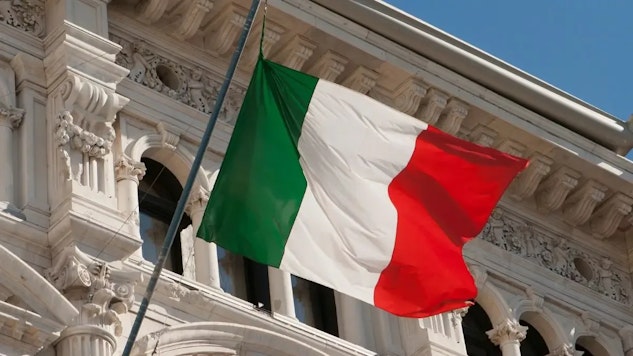 Banderia italiana governo