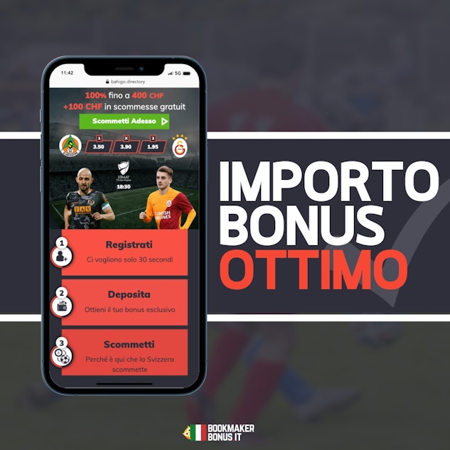 Bonus Bahigo con ottimo importo