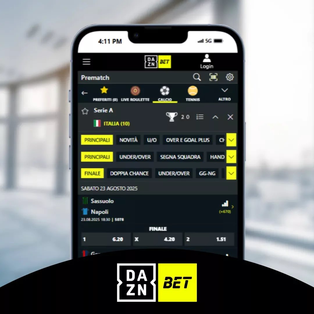 anteprima recensione sito scommesse Daznbet