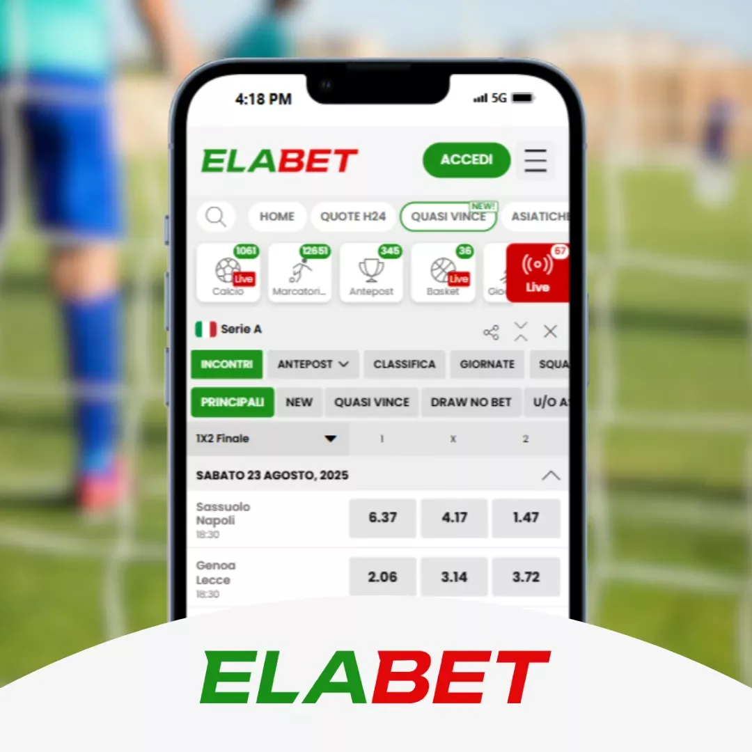 anteprima recensione sito scommesse Elabet