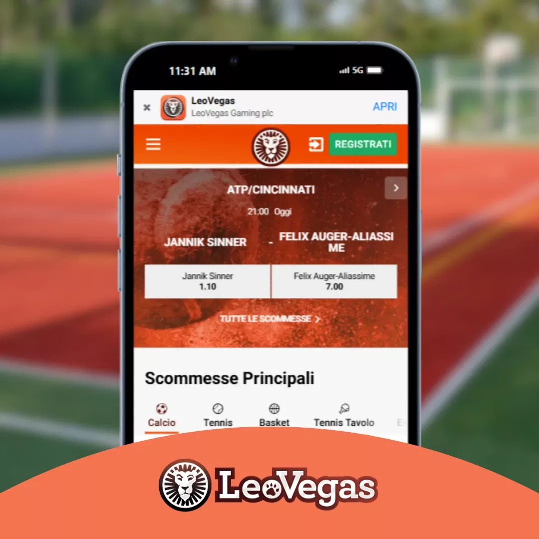 anteprima recensione sito scommesse Leovegas