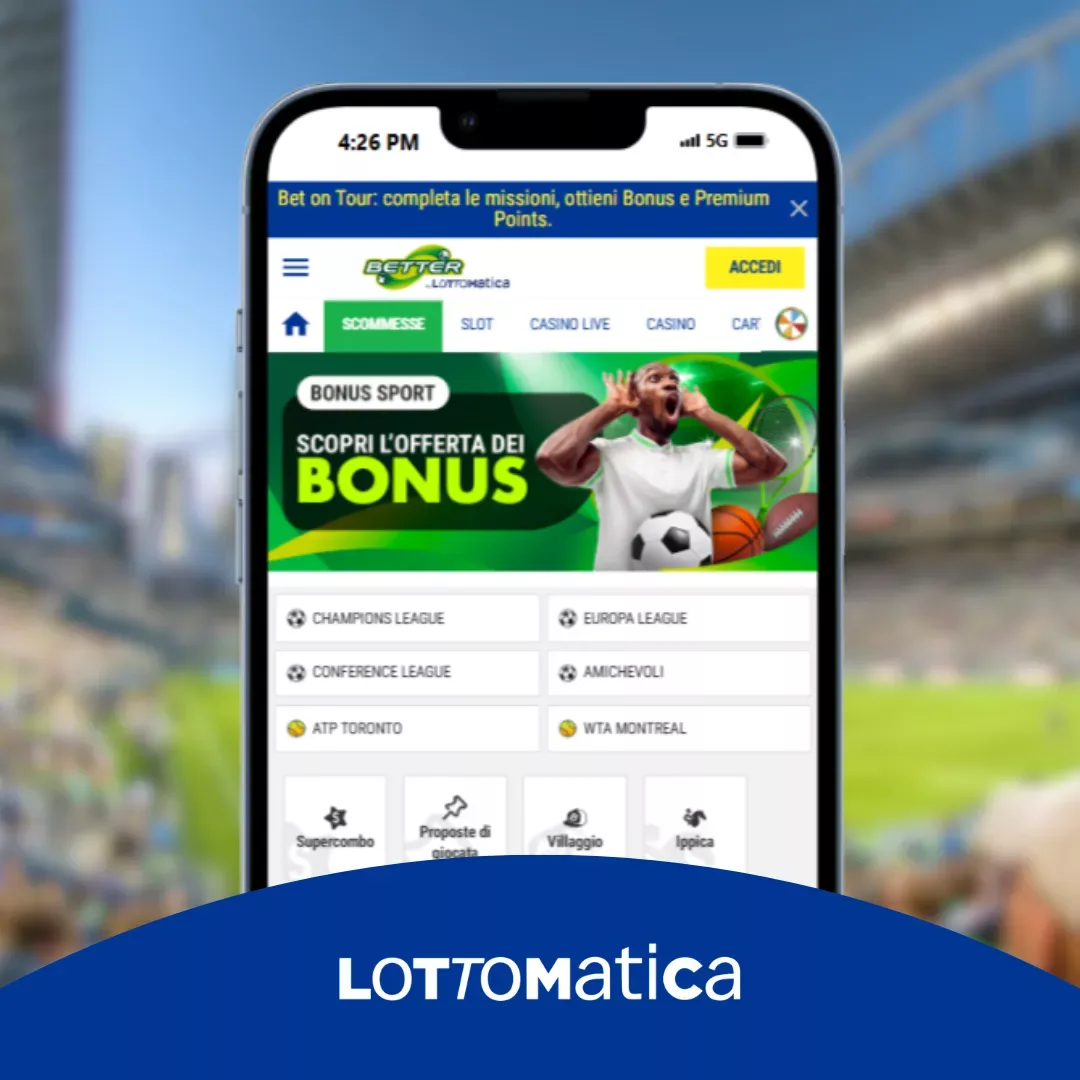 anteprima recensione sito scommesse Lottomatica