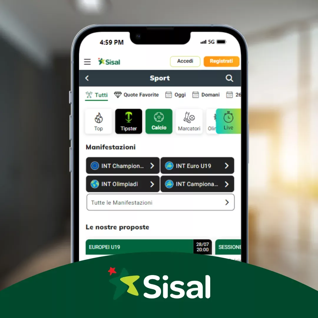 anteprima recensione sito scommesse Sisal