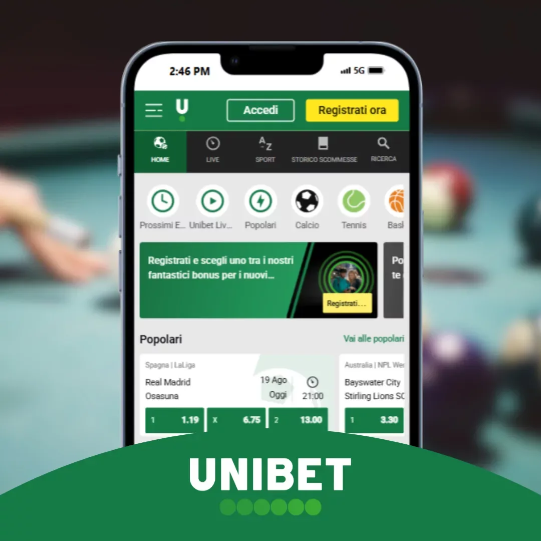 anteprima recensione sito scommesse Unibet