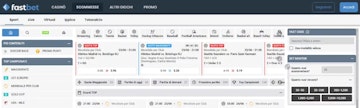 Anteprima nuovo sito scommesse fastbet