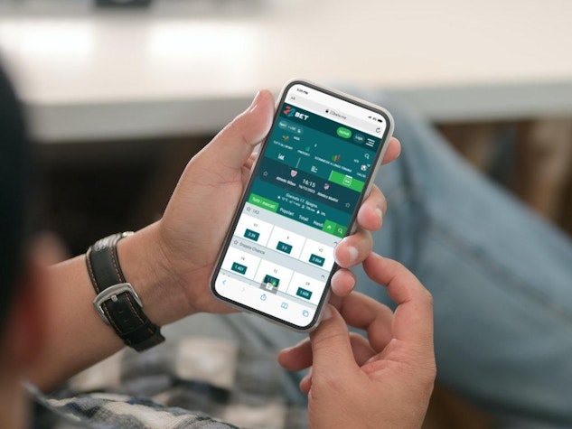 Scommesse 22bet su smartphone