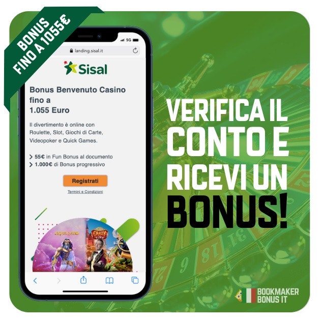 Bonus senza deposito casino sisal