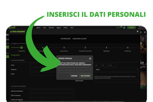 Registrazione Plexbet 2