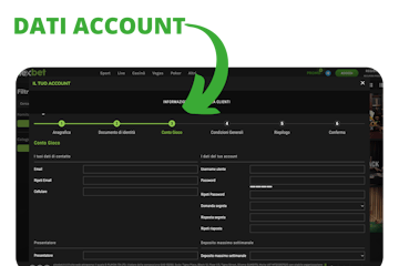 Registrazione Plexbet 3
