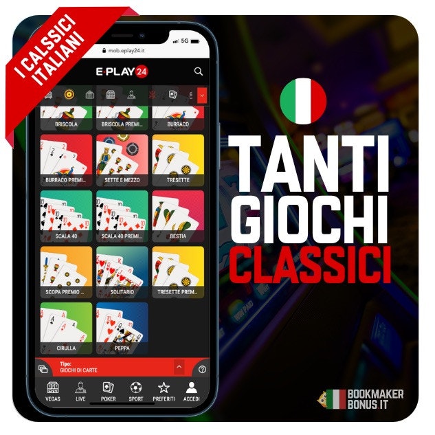 I giochi casino di eplay24
