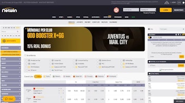 Screenshot sito scommesse netwin