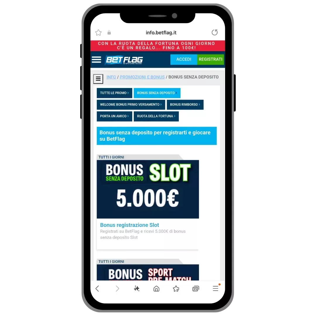 Bonus benvenuto senza deposito facile da sbloccare