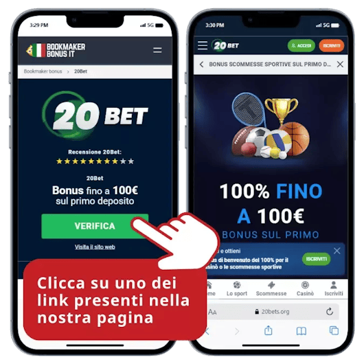 Promozione 20Bet