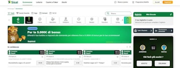 Homepage Sisal Scommesse Sportive