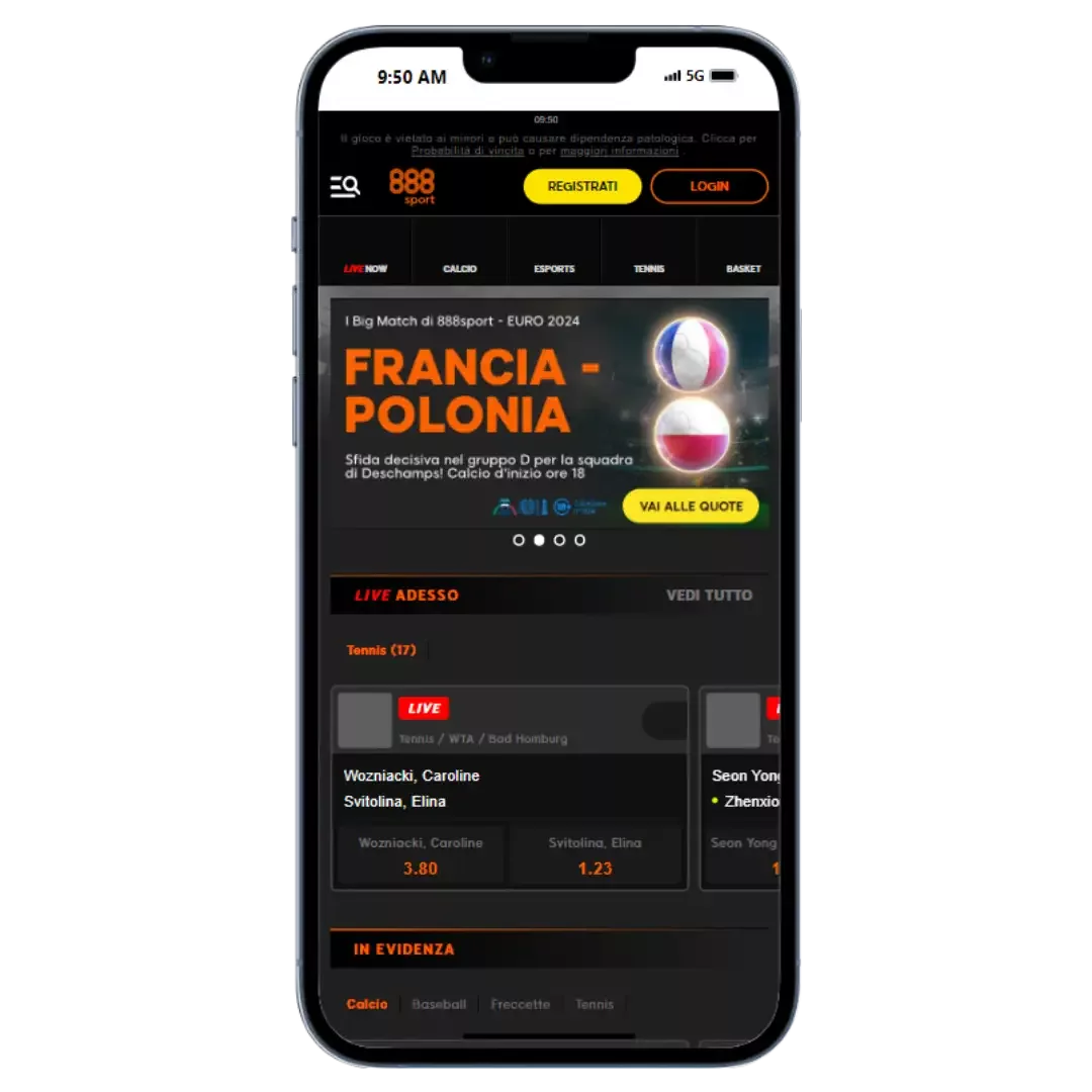 Ricco bonus benvenuto per le scommesse sportive