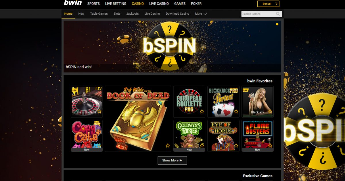 bwin casino uk welcome bonus