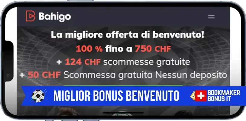 Bahigo miglior bonus benvenuto scommesse Svizzera Euro2024
