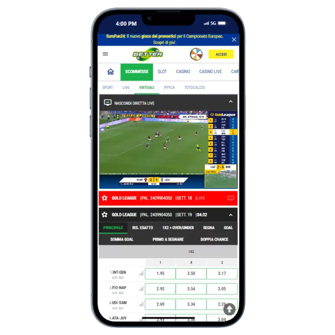 Tra i migliori siti scommesse per le scommesse virtuali