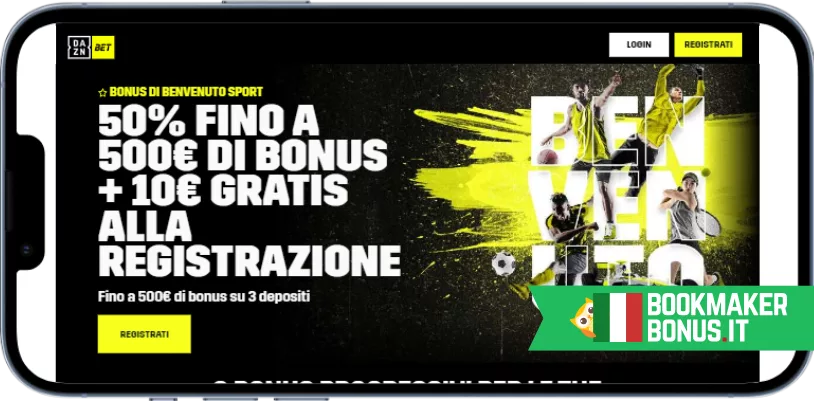 DAZN Bet nuovo sito scommesse 2024